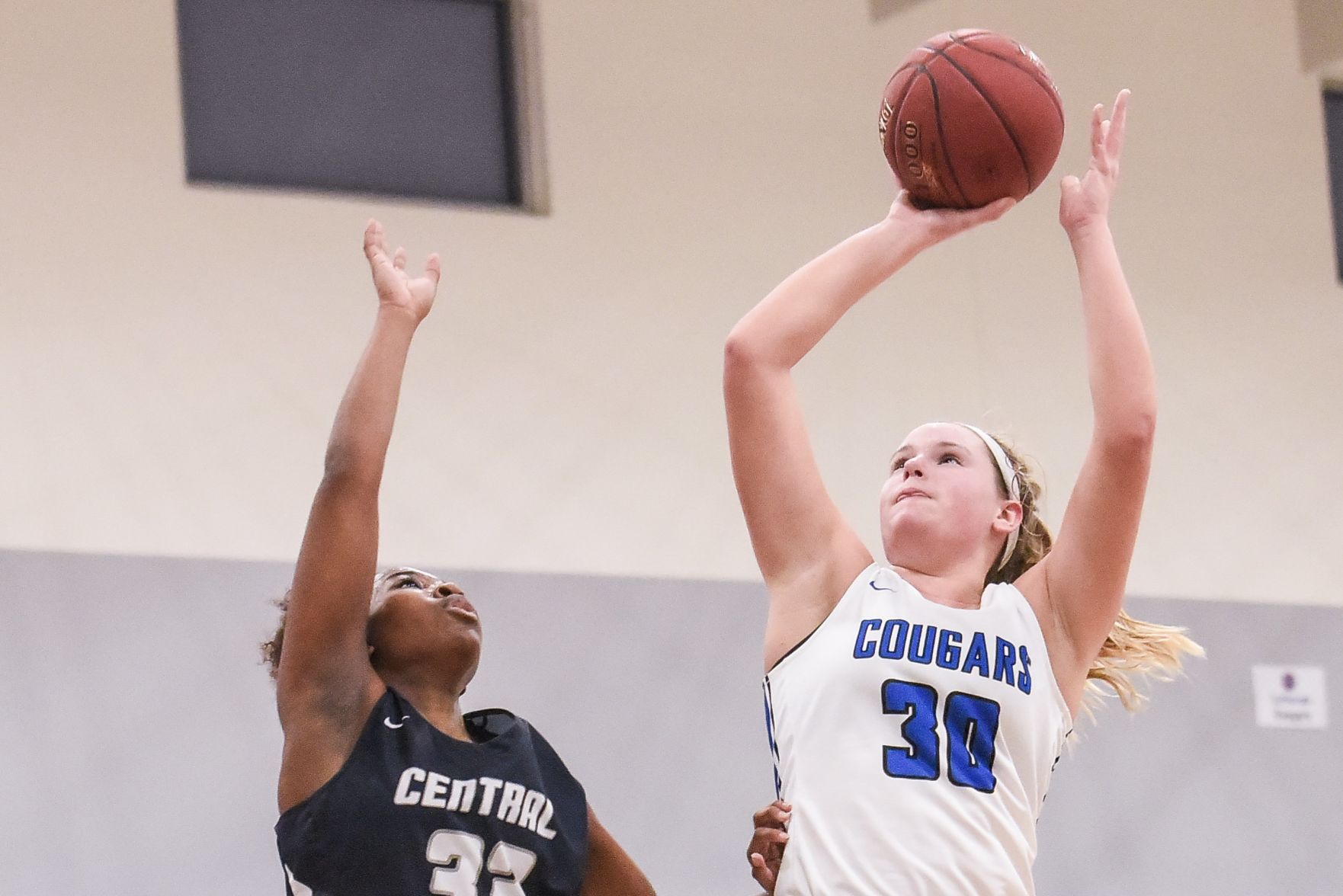 12/6/19 - Girls Basketball - Francis Howell Central at Lutheran St. Charles
